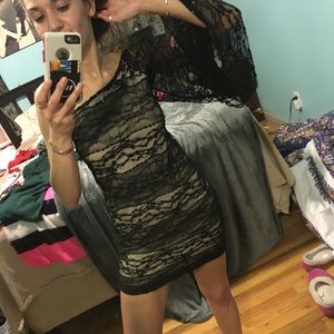 Ultra fabulous Audrey 3 + 1 lace dress